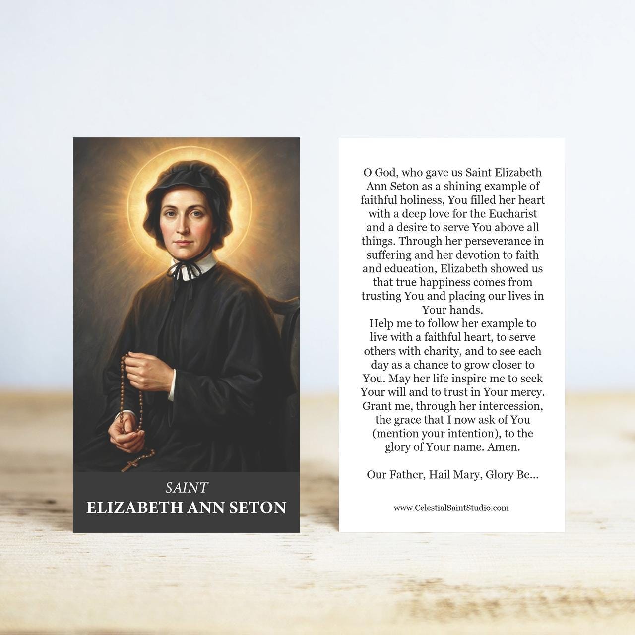 St. Charbel Prayer Cards | Wallet Size | 100, 200, 500