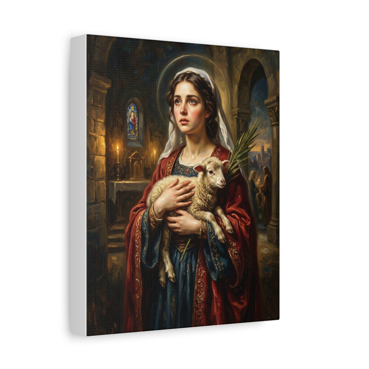 St. Agnes - Canvas Gallery Wraps