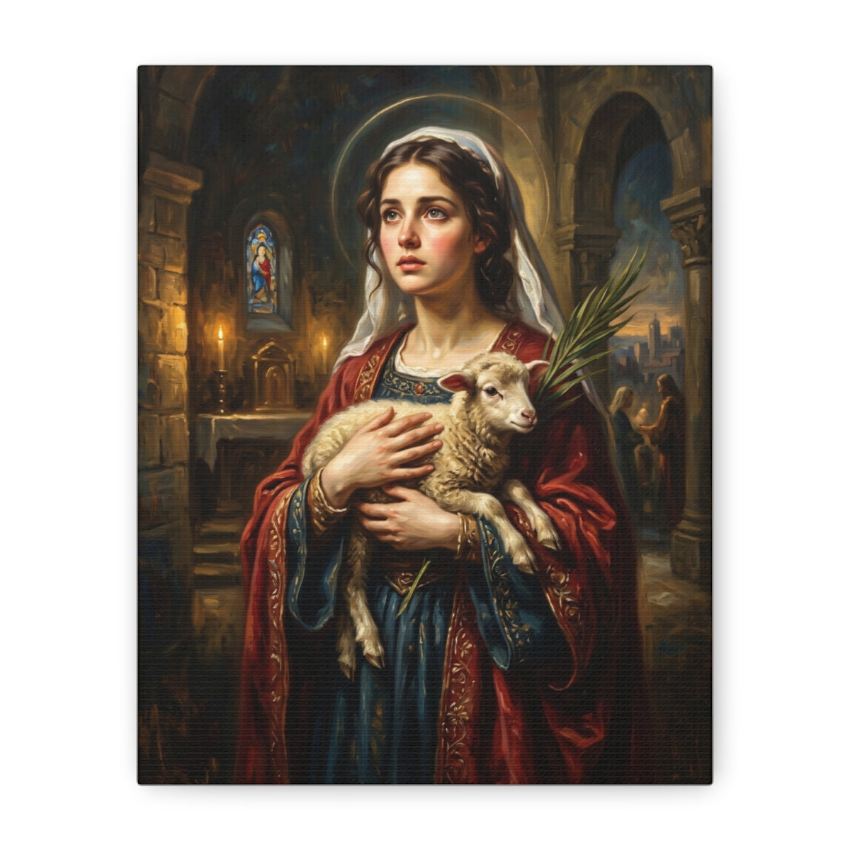 St. Agnes - Canvas Gallery Wraps