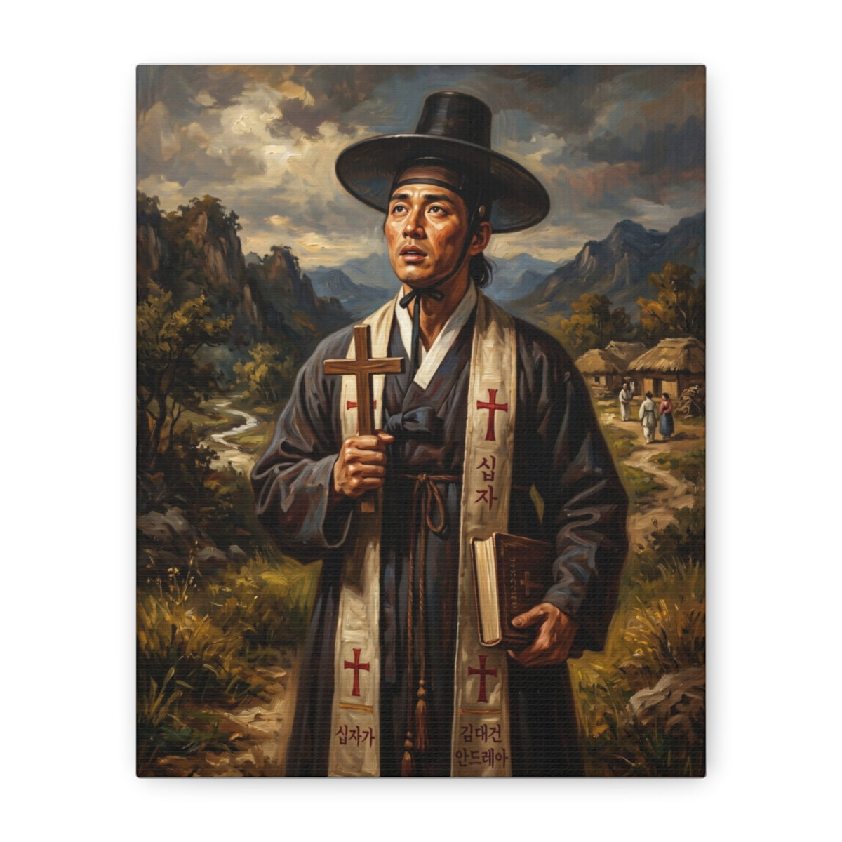 St. Andrew Kim Taegon - Canvas Gallery Wraps