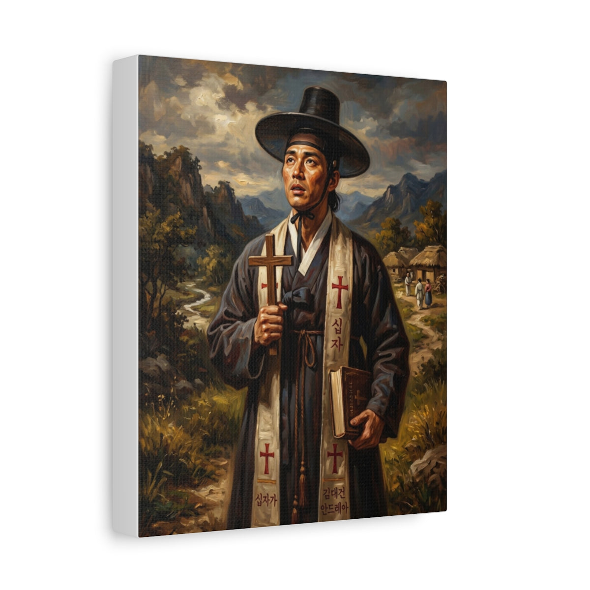 St. Andrew Kim Taegon - Canvas Gallery Wraps