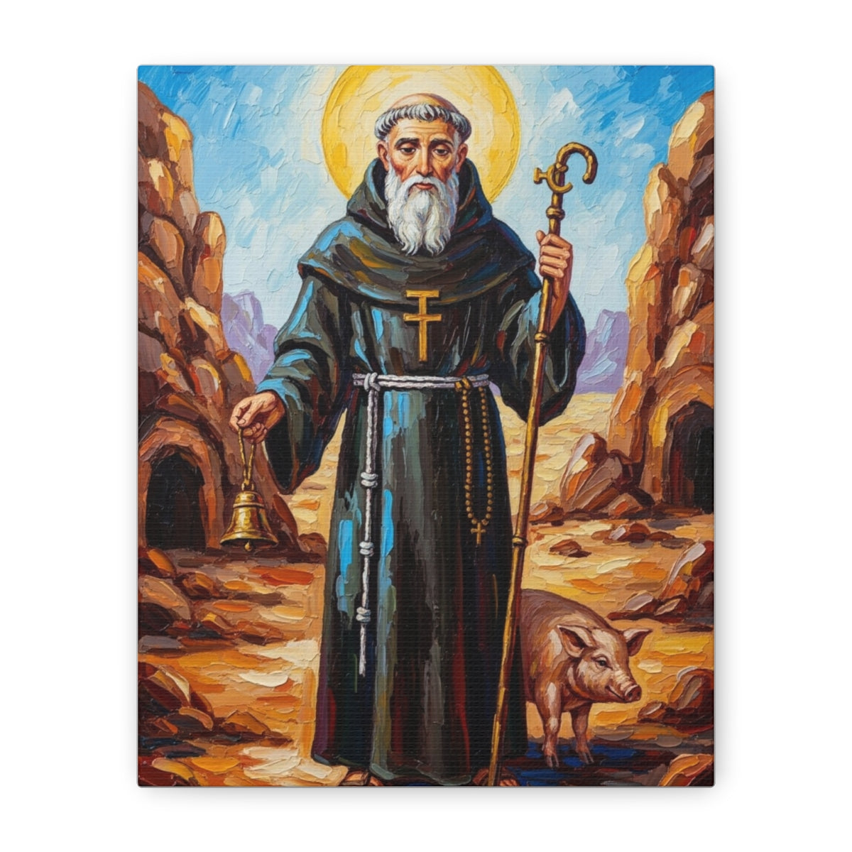 St. Anthony Abbot - Canvas Gallery Wraps