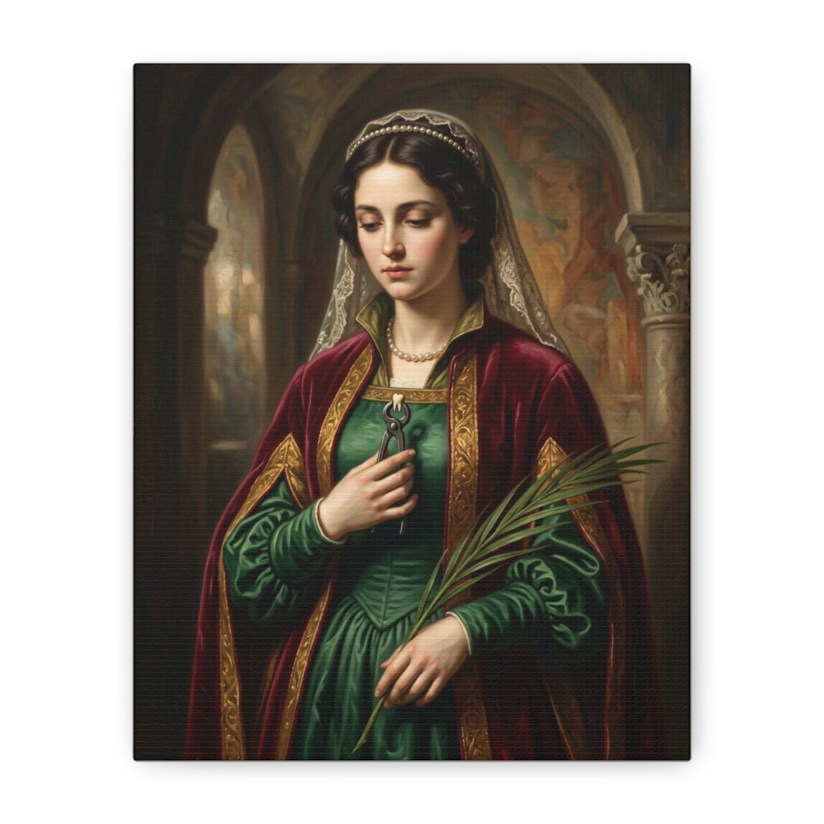 St. Apollonia - Canvas Gallery Wraps