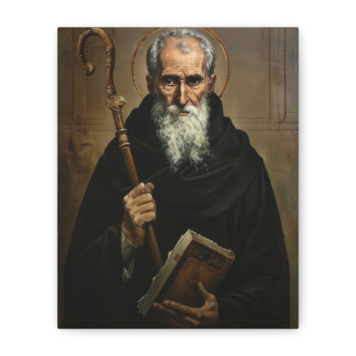 St. Benedict - Canvas Gallery Wraps