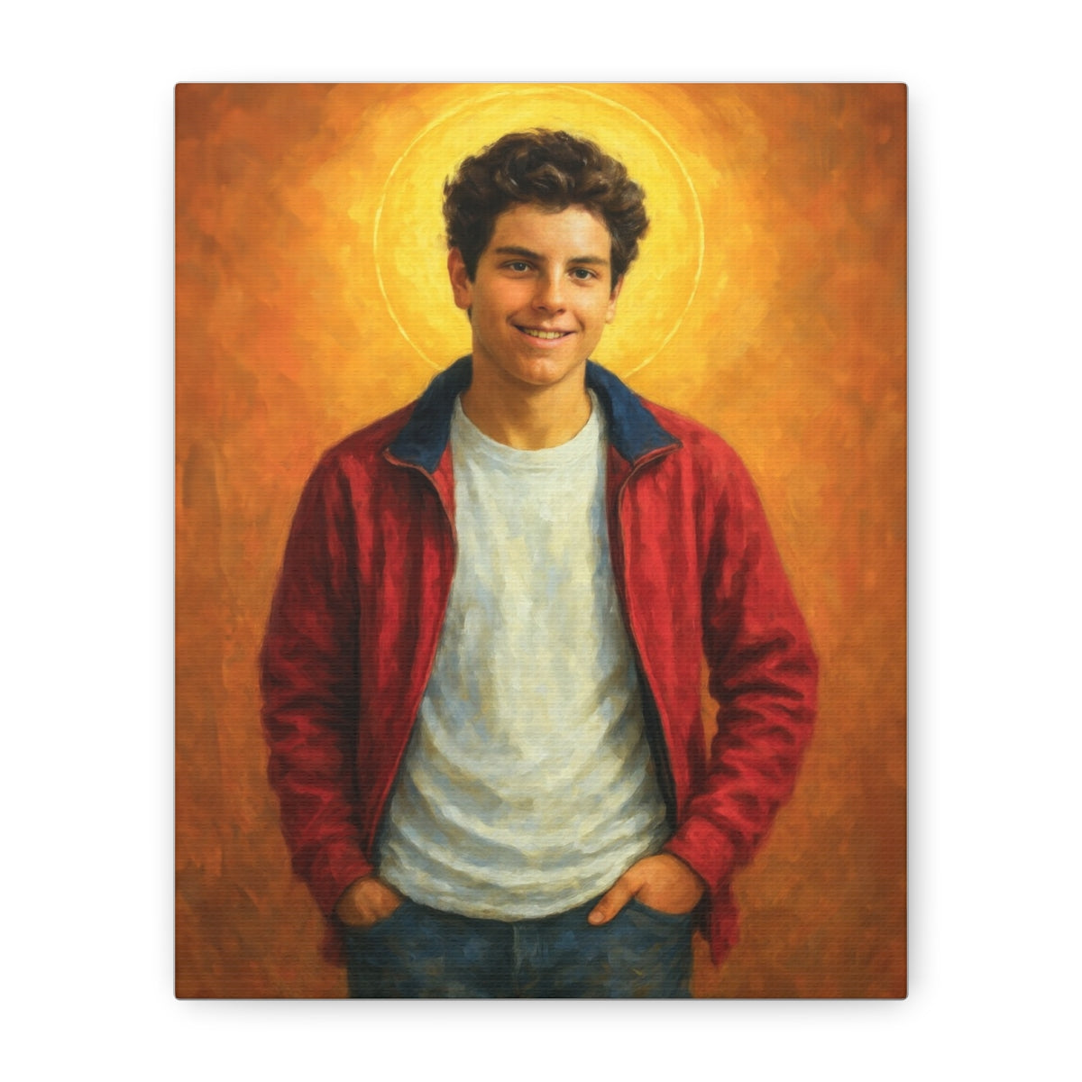 St. Carlo Acutis - Canvas Gallery Wraps