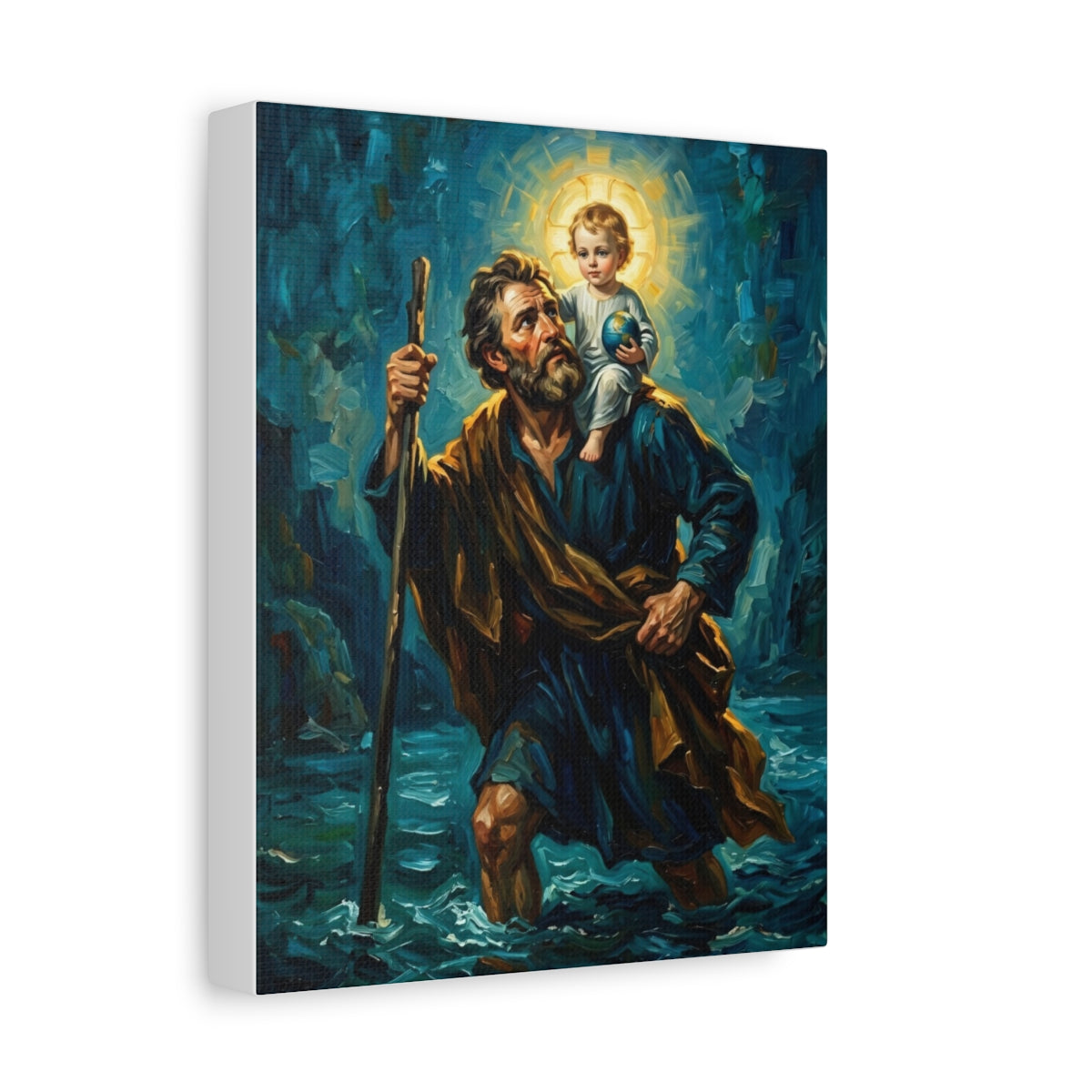 St. Christopher - Canvas Gallery Wraps