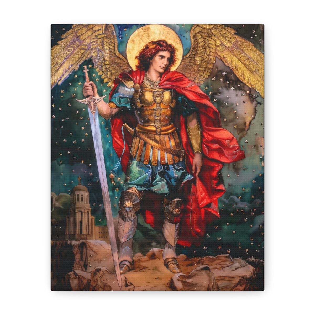 St. Michael The Archangel - Canvas Gallery Wraps