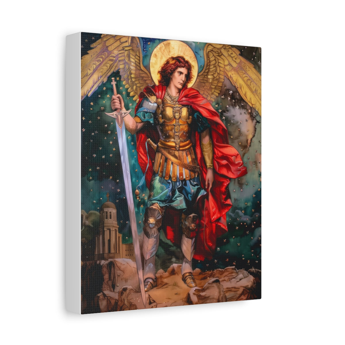 St. Michael The Archangel - Canvas Gallery Wraps