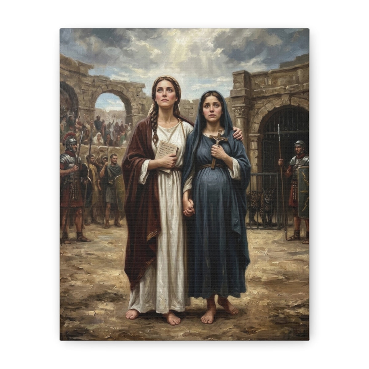 Sts. Perpetua And Felicity - Canvas Gallery Wraps