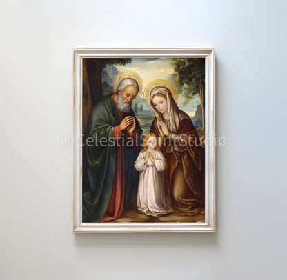 St. Joachim and Anne - Digital Print