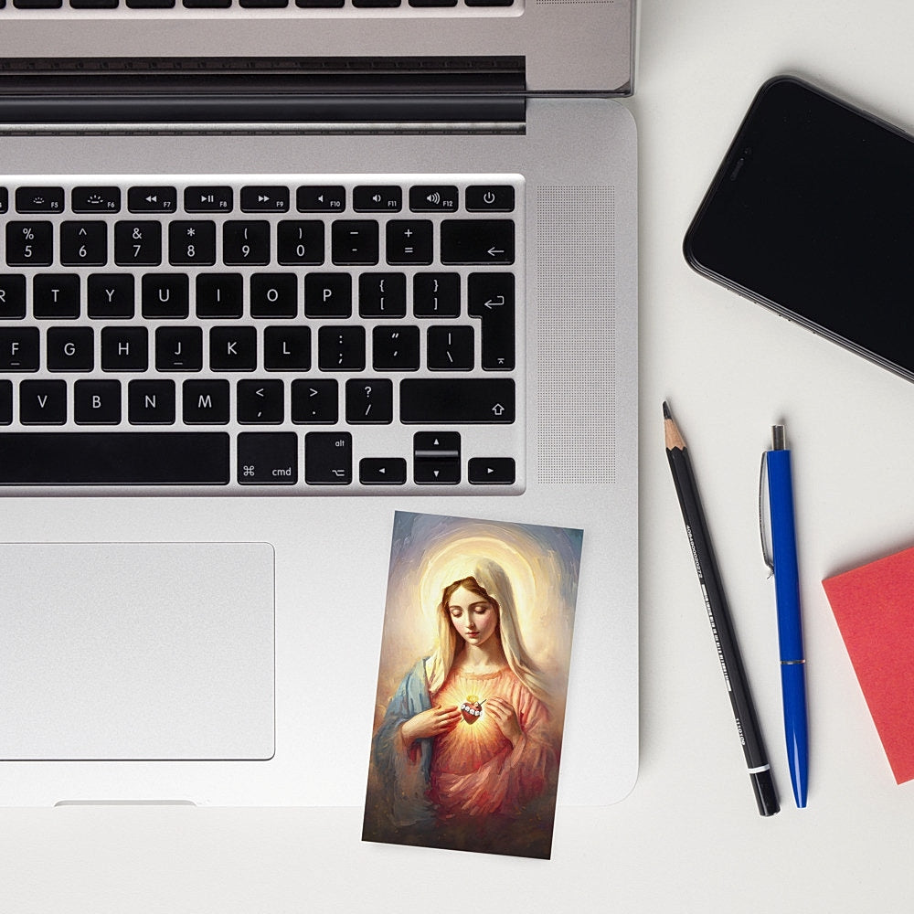 Immaculate Heart of Mary Prayer Cards | Wallet Size | 100, 200, 500