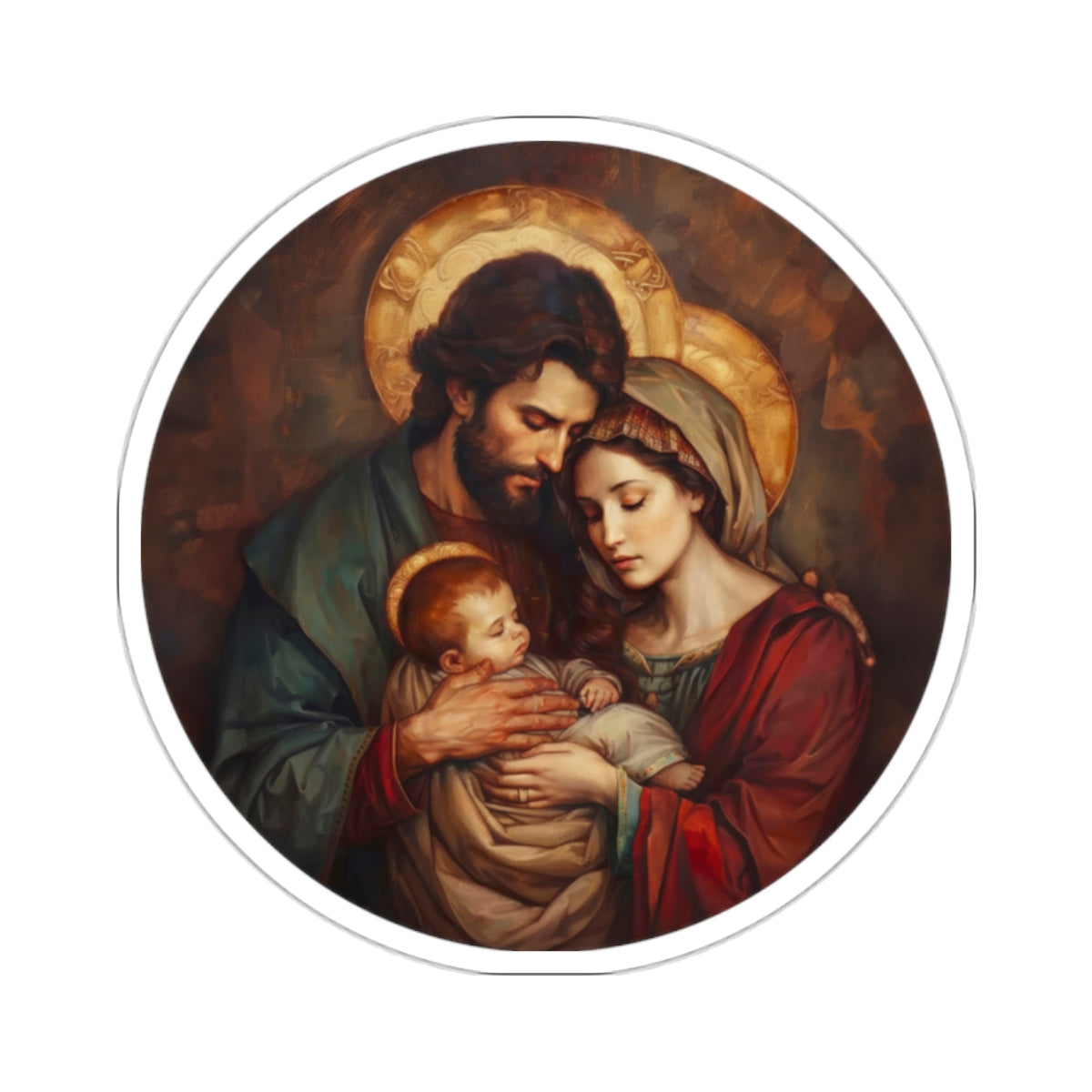 Holy Family Sticker