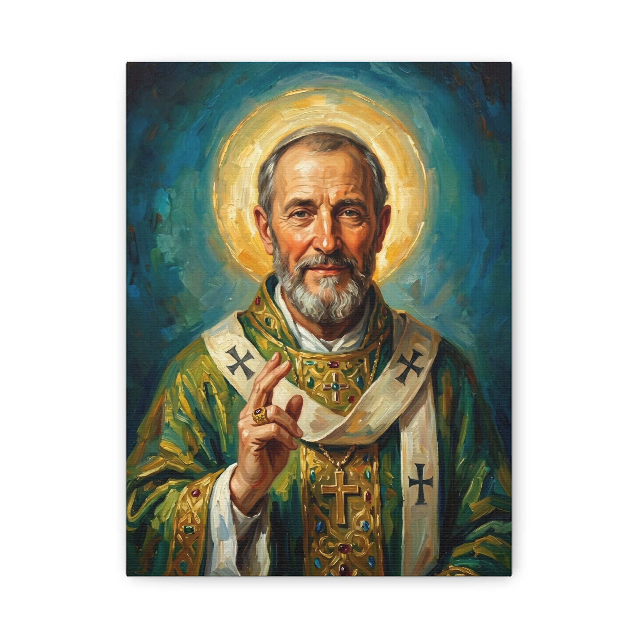 St. Ambrose - Canvas Gallery Wraps