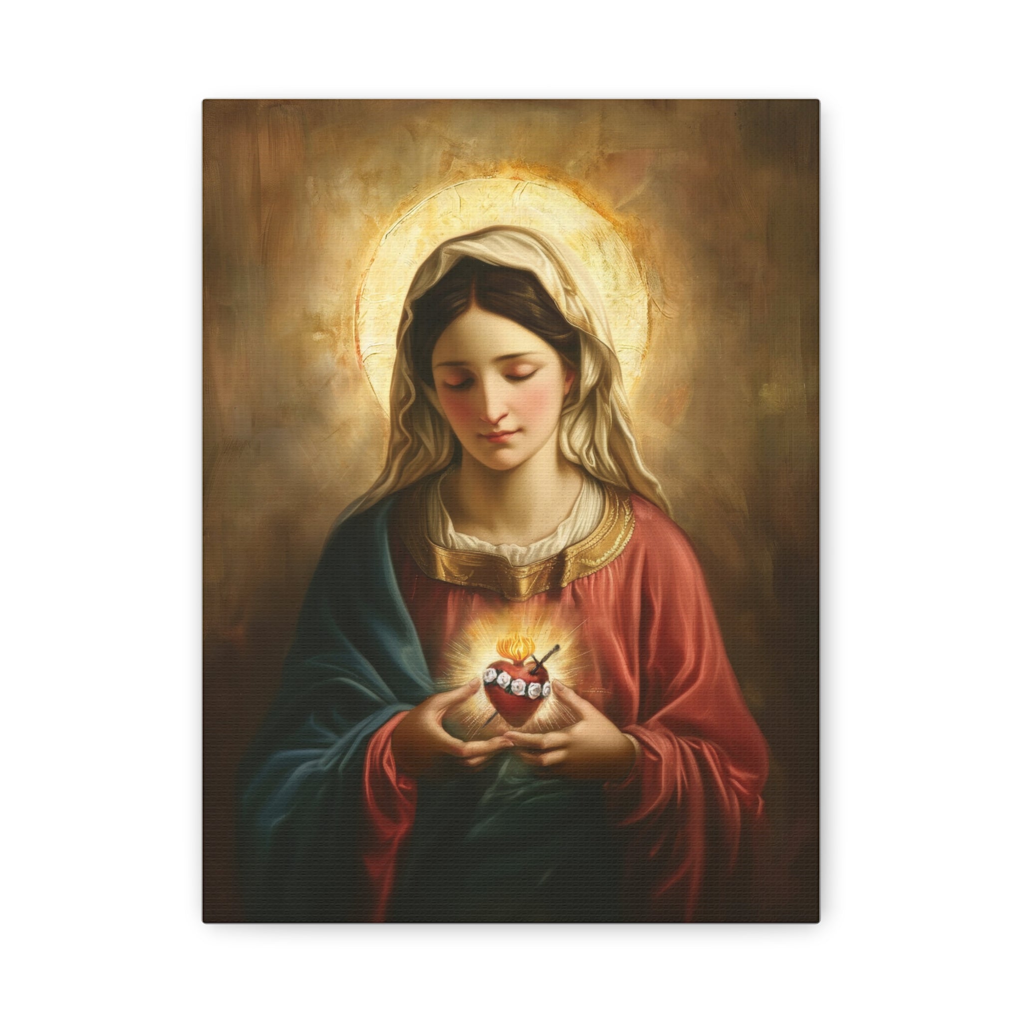 Immaculate Heart Of Mary - Canvas Gallery Wraps