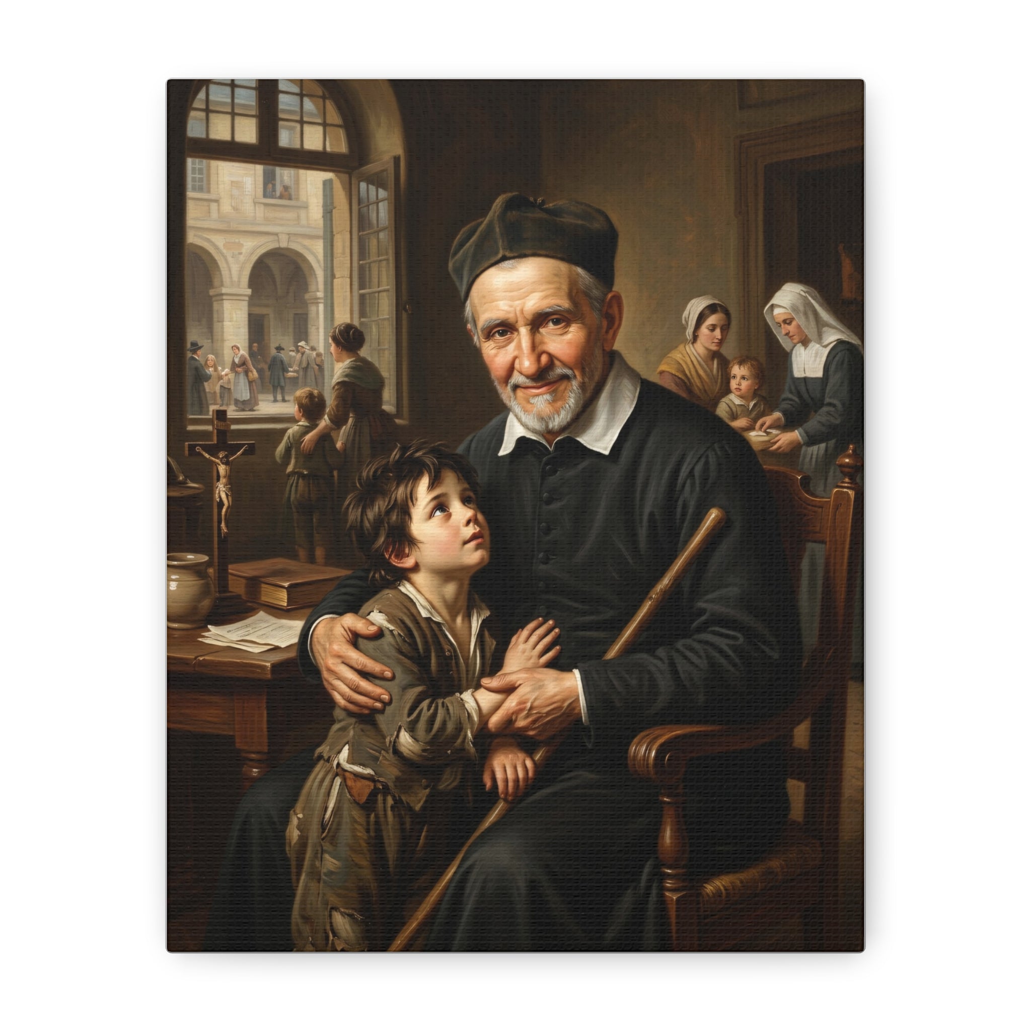 St. Vincent De Paul - Canvas Gallery Wraps