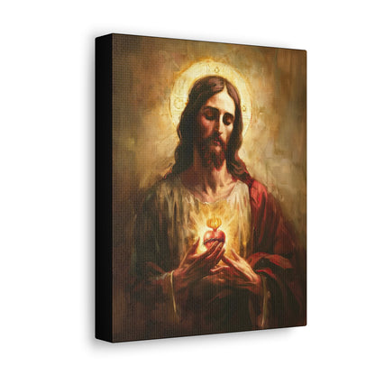 Sacred Heart of Jesus Canvas Gallery Wraps