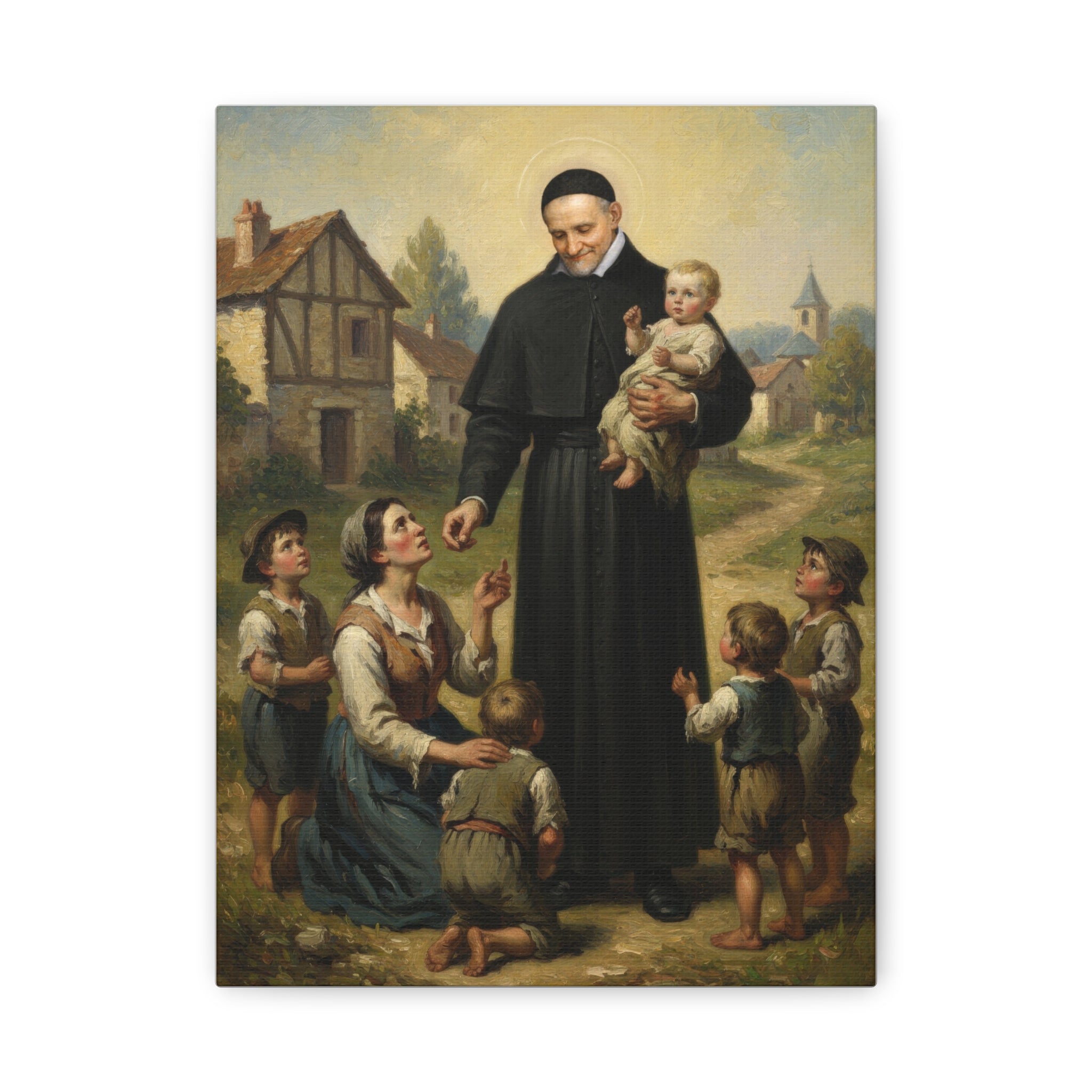 St. Vincent de Paul - Canvas Gallery Wraps