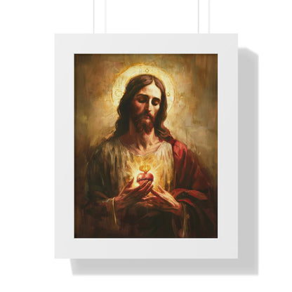 Sacred Heart of Jesus Framed Print