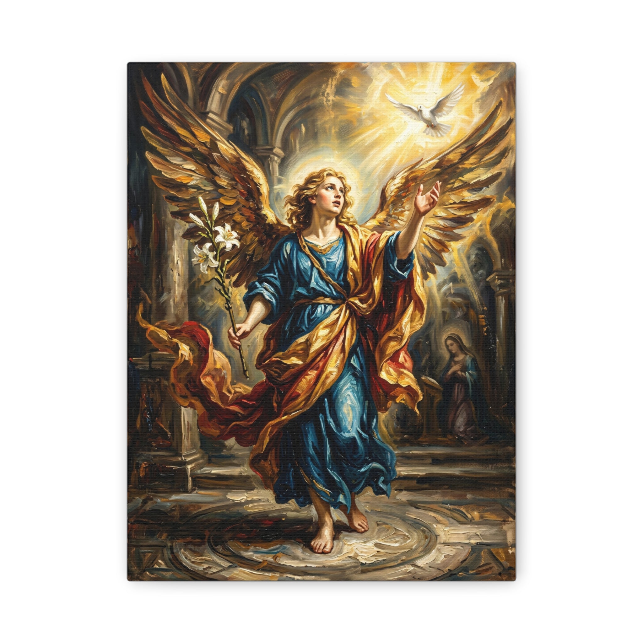 St. Gabriel The Archangel - Canvas Gallery Wraps