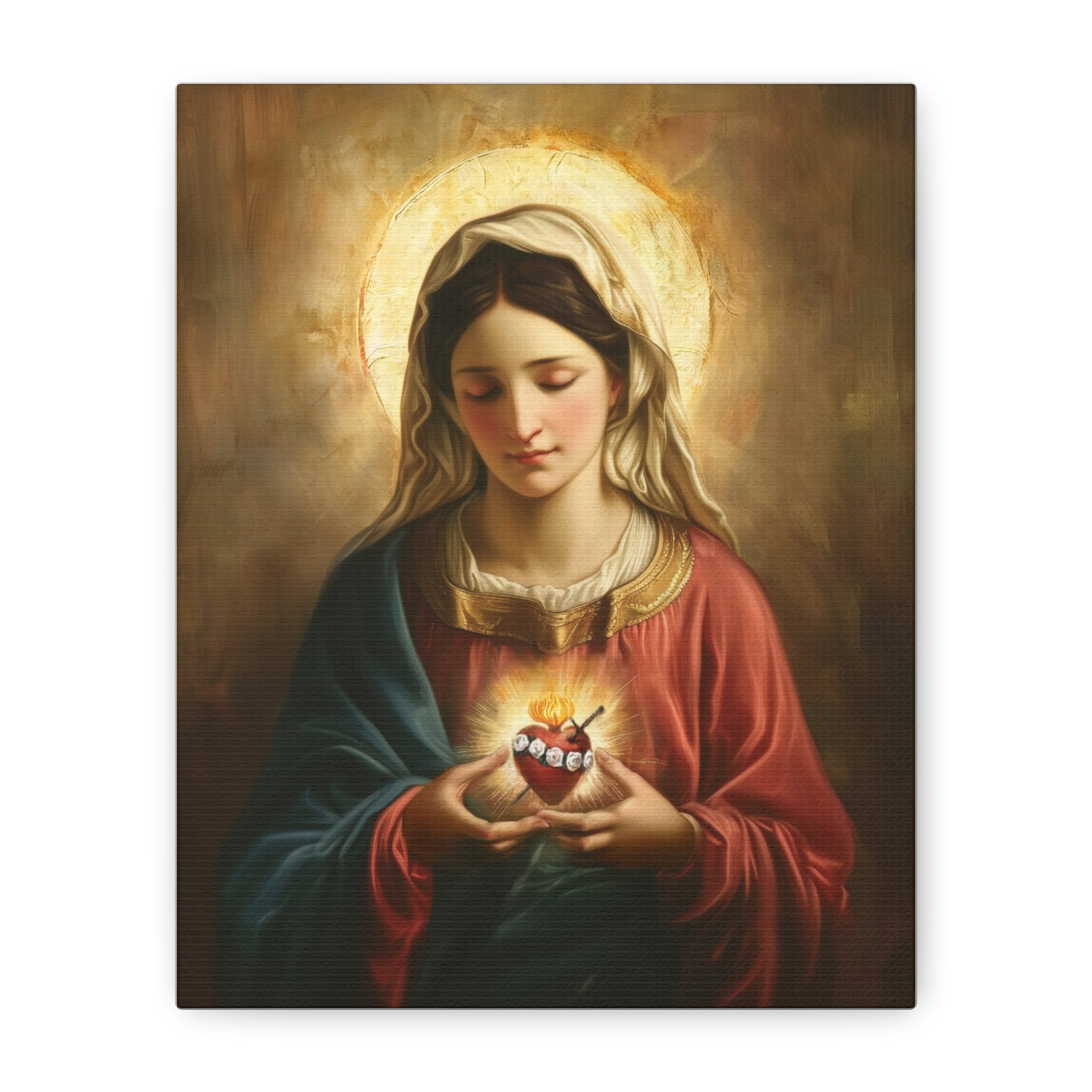 Immaculate Heart Of Mary - Canvas Gallery Wraps