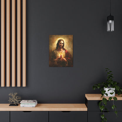 Sacred Heart of Jesus Canvas Gallery Wraps