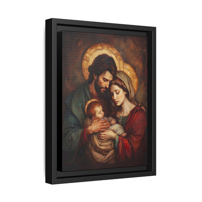 Holy Family Matte Canvas, Framed (Multi-color)