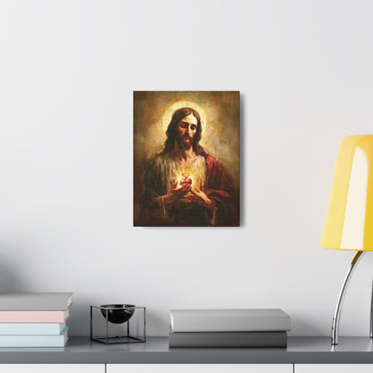 Sacred Heart of Jesus Canvas Gallery Wraps