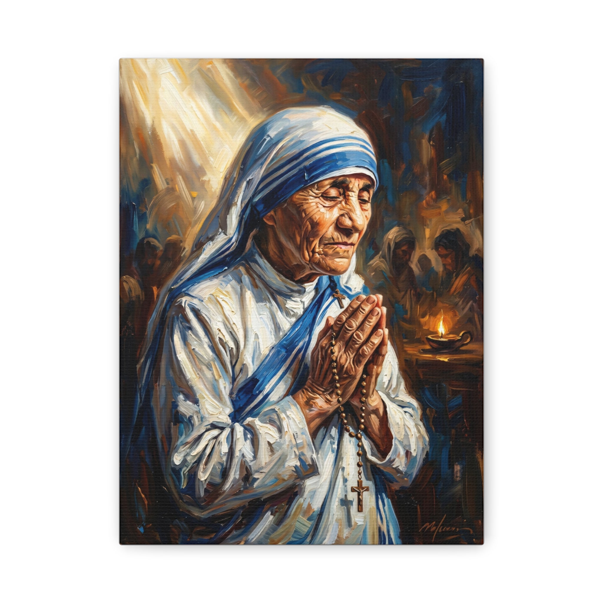 St. Mother Teresa Of Calcutta - Canvas Gallery Wraps
