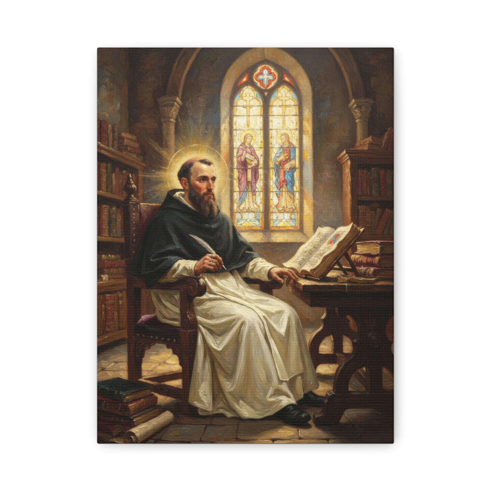 St. Thomas Aquinas - Canvas Gallery Wraps