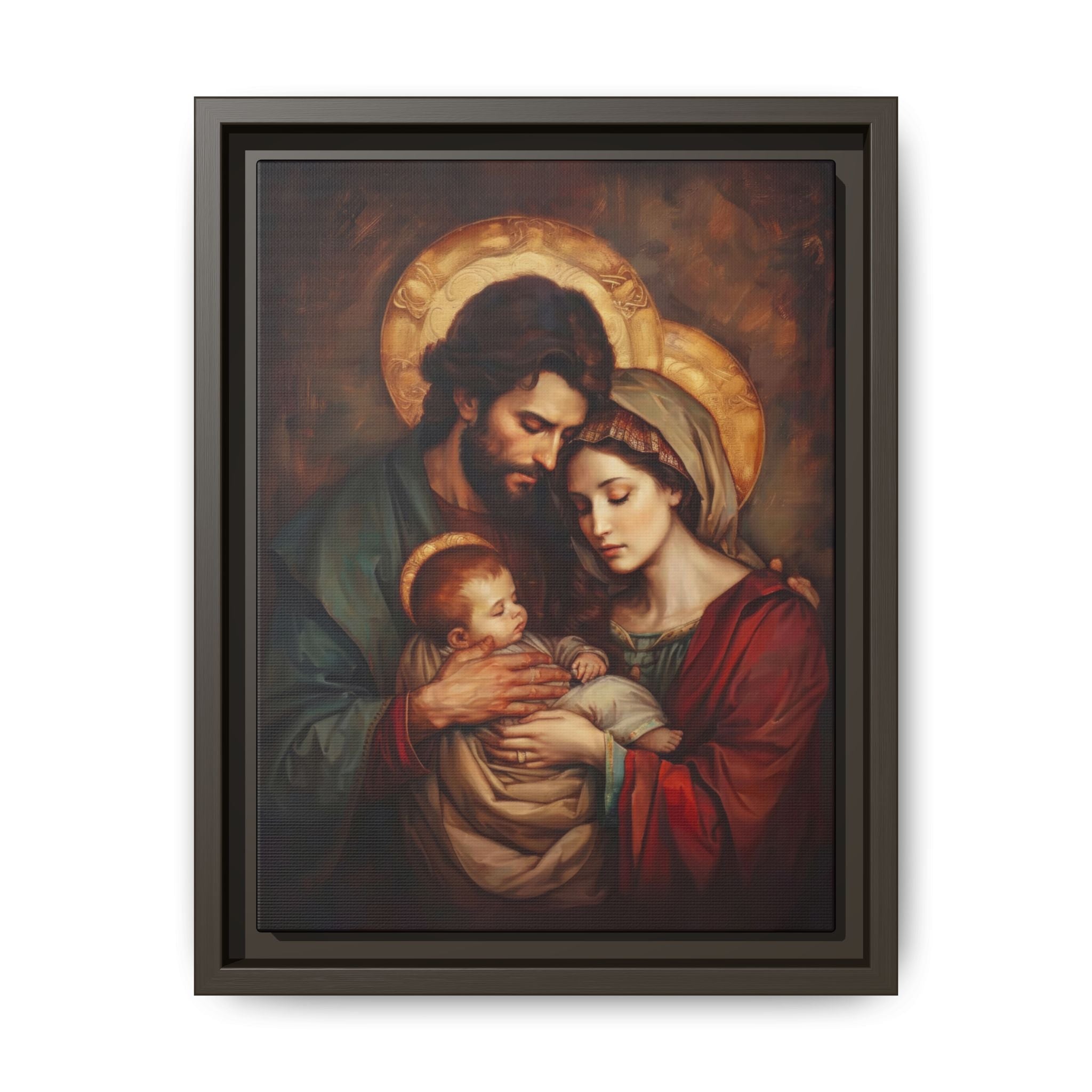 Holy Family Matte Canvas, Framed (Multi-color)