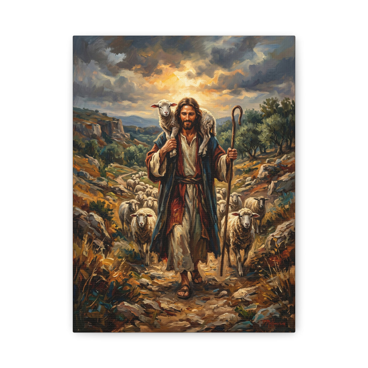 The Good Shepherd - Canvas Gallery Wraps
