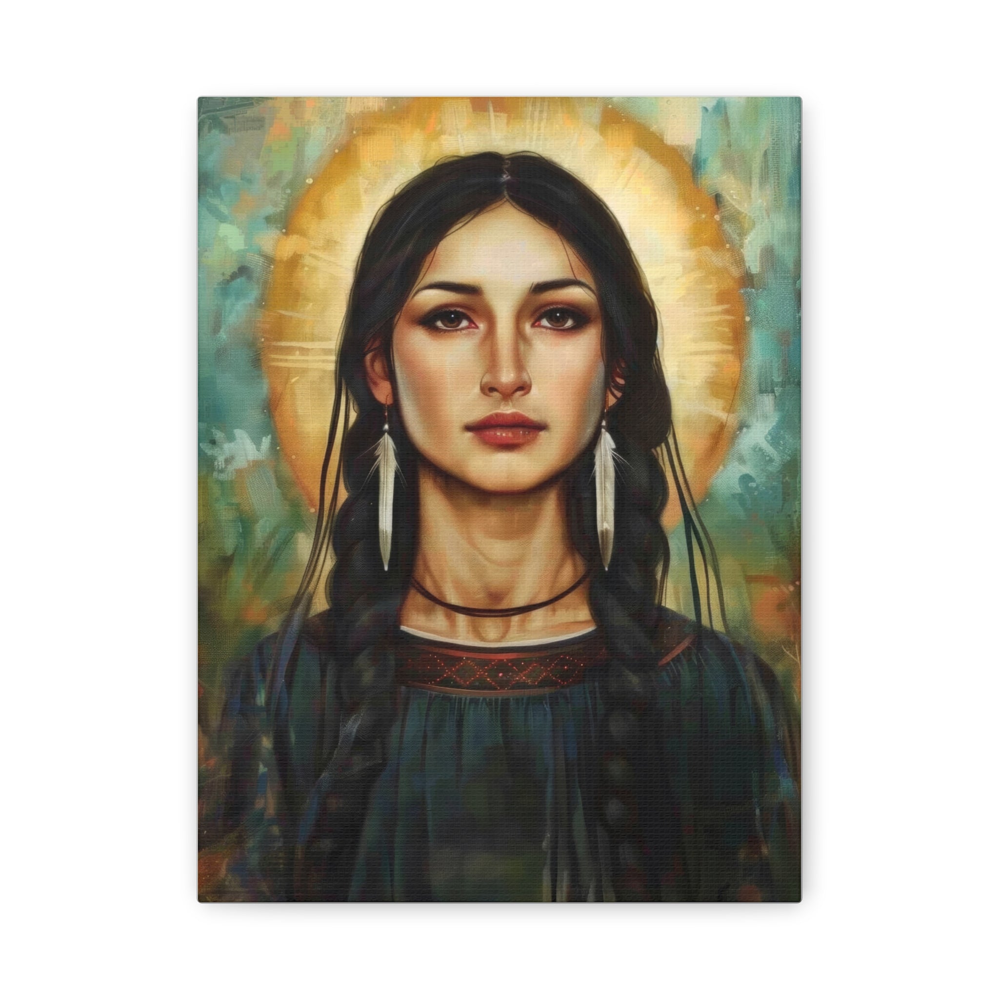 St. Kateri Tekakwitha - Canvas Gallery Wraps