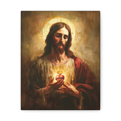 Sacred Heart of Jesus Canvas Gallery Wraps