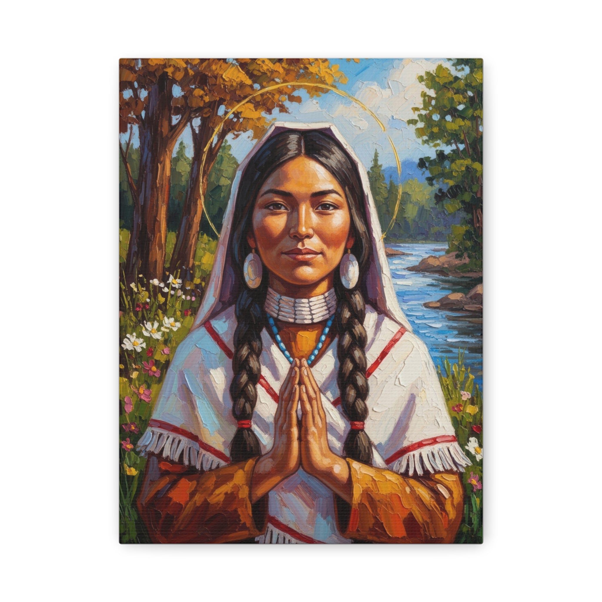 St. Kateri Tekakwitha - Canvas Gallery Wraps
