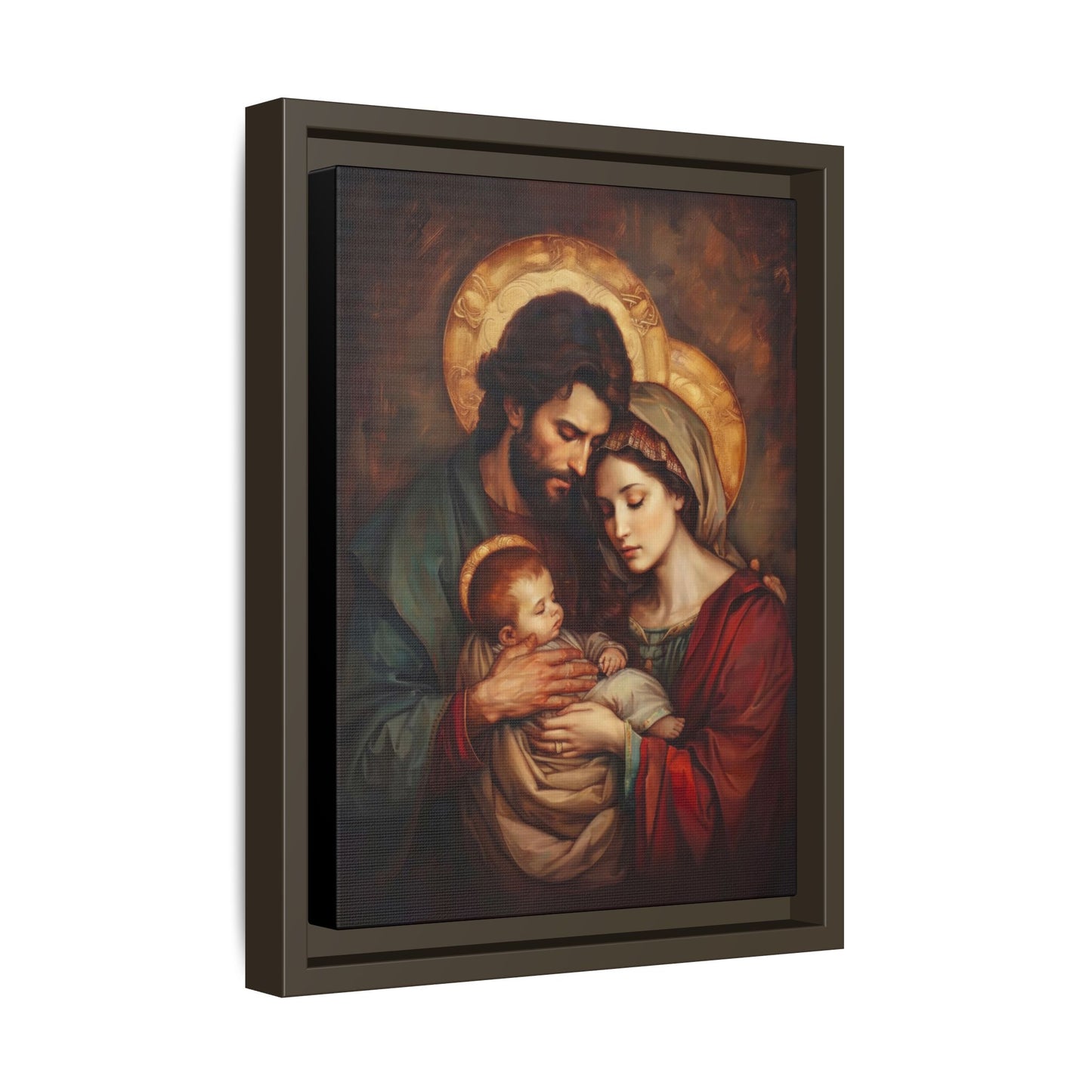 Holy Family Matte Canvas, Framed (Multi-color)