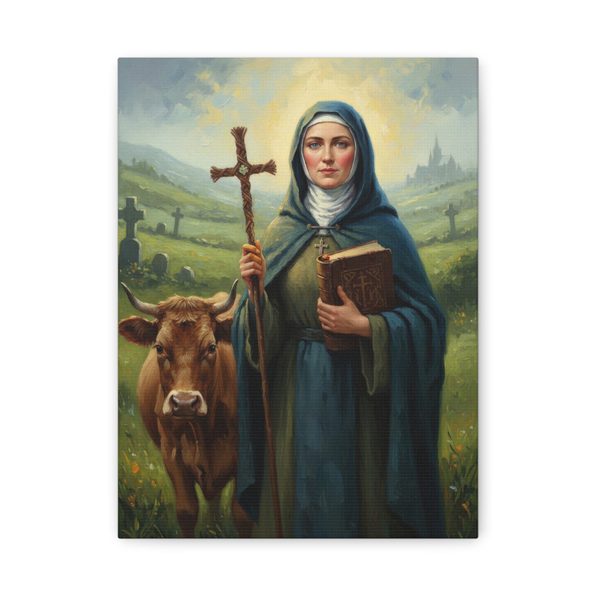 St. Brigidof Ireland - Canvas Gallery Wraps