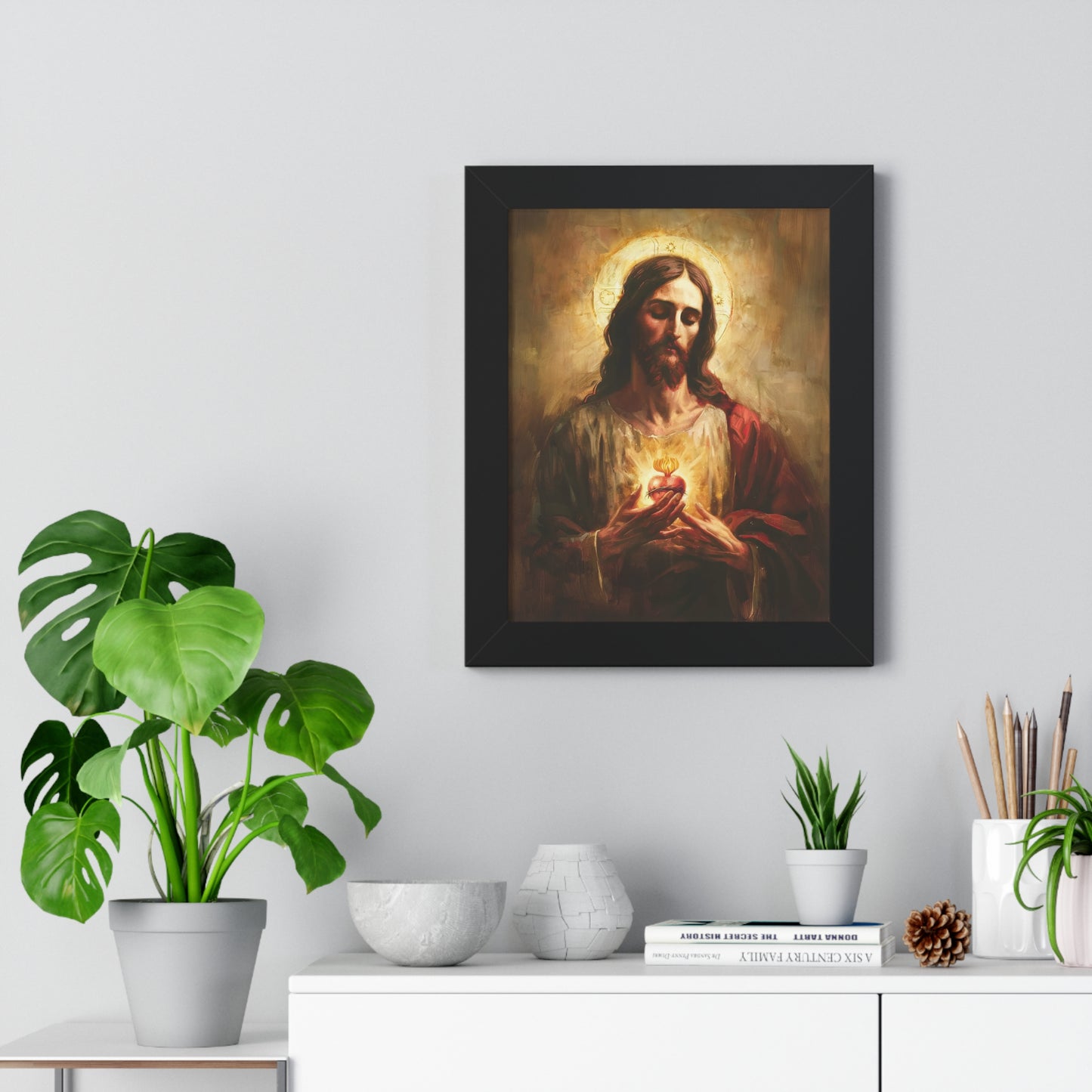 Sacred Heart of Jesus Framed Print