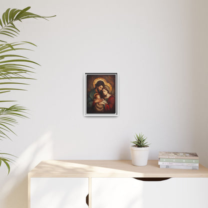 Holy Family Matte Canvas, Framed (Multi-color)