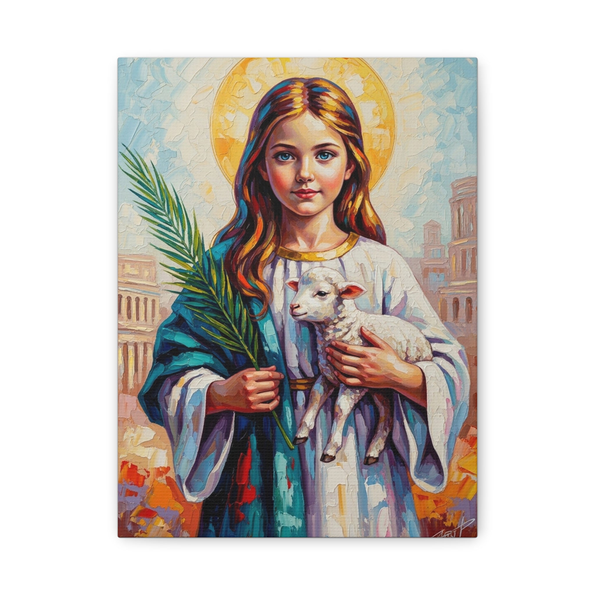 St. Agnes - Canvas Gallery Wraps