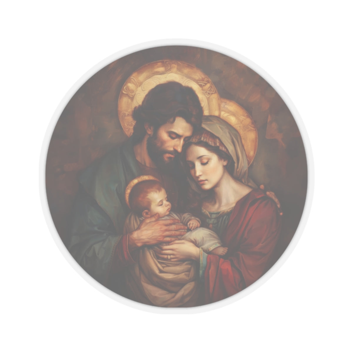 Holy Family Sticker