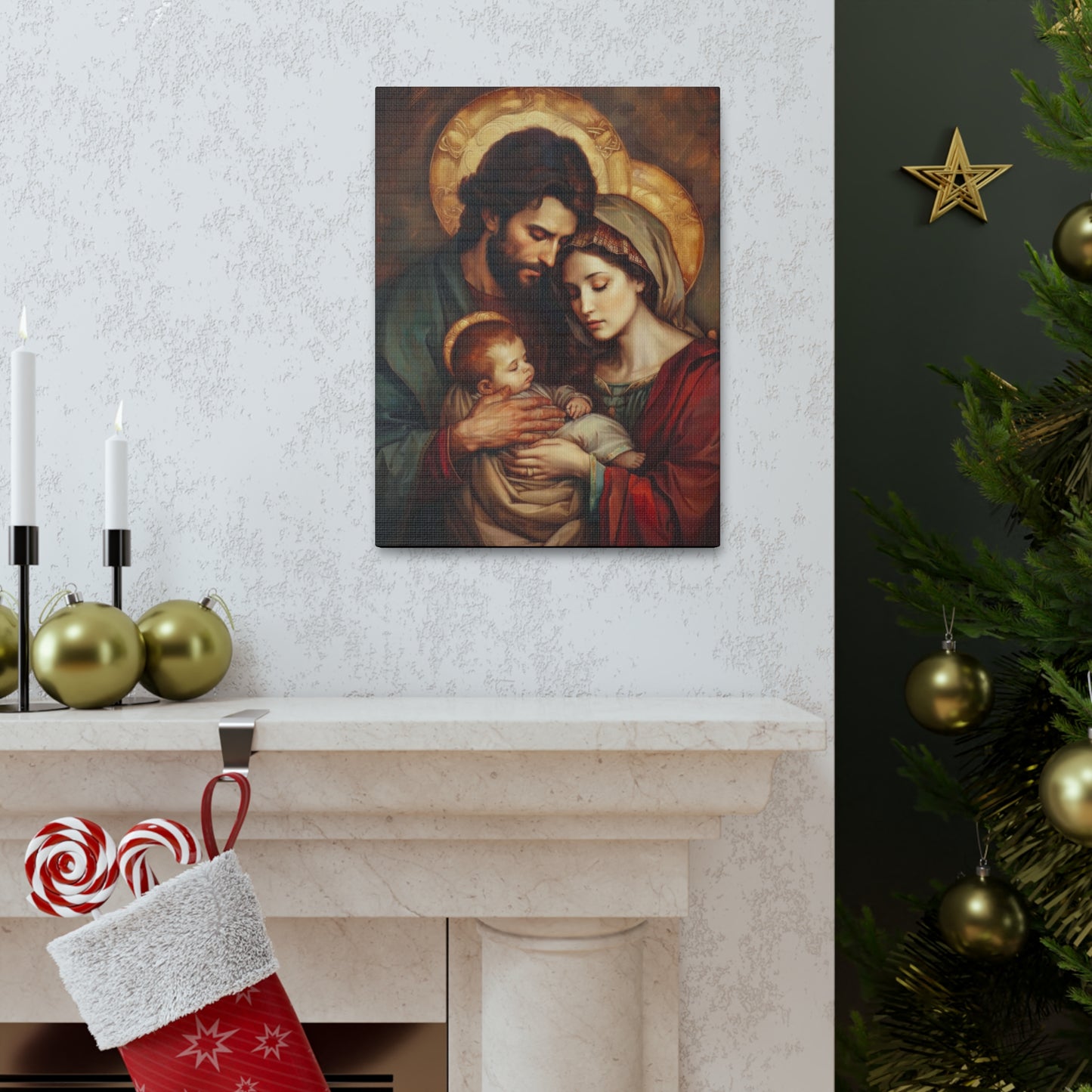 Holy Family Canvas Gallery Wraps