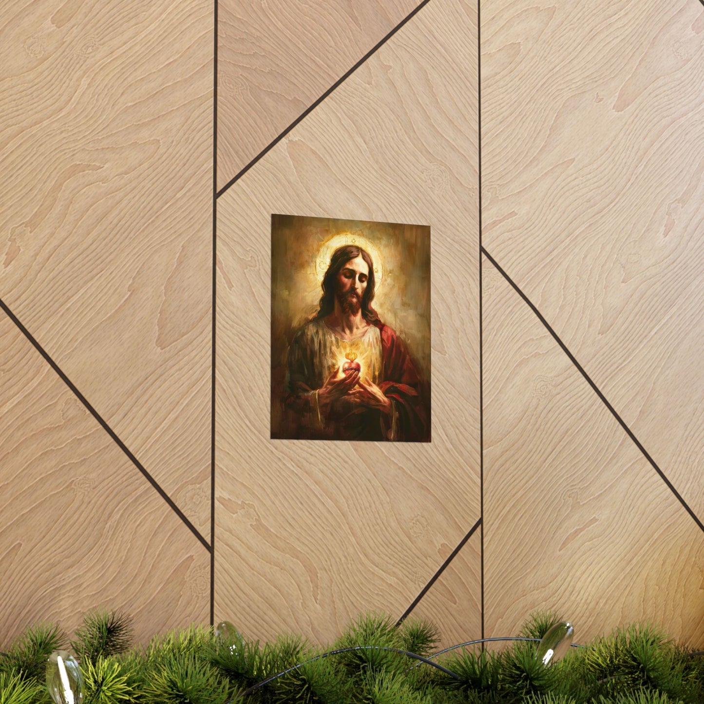 Sacred Heart of Jesus Matte Vertical Posters