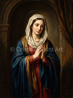 Blessed Virgin Mary - Digital Print | High Resolution | Instant Access | Easy Download