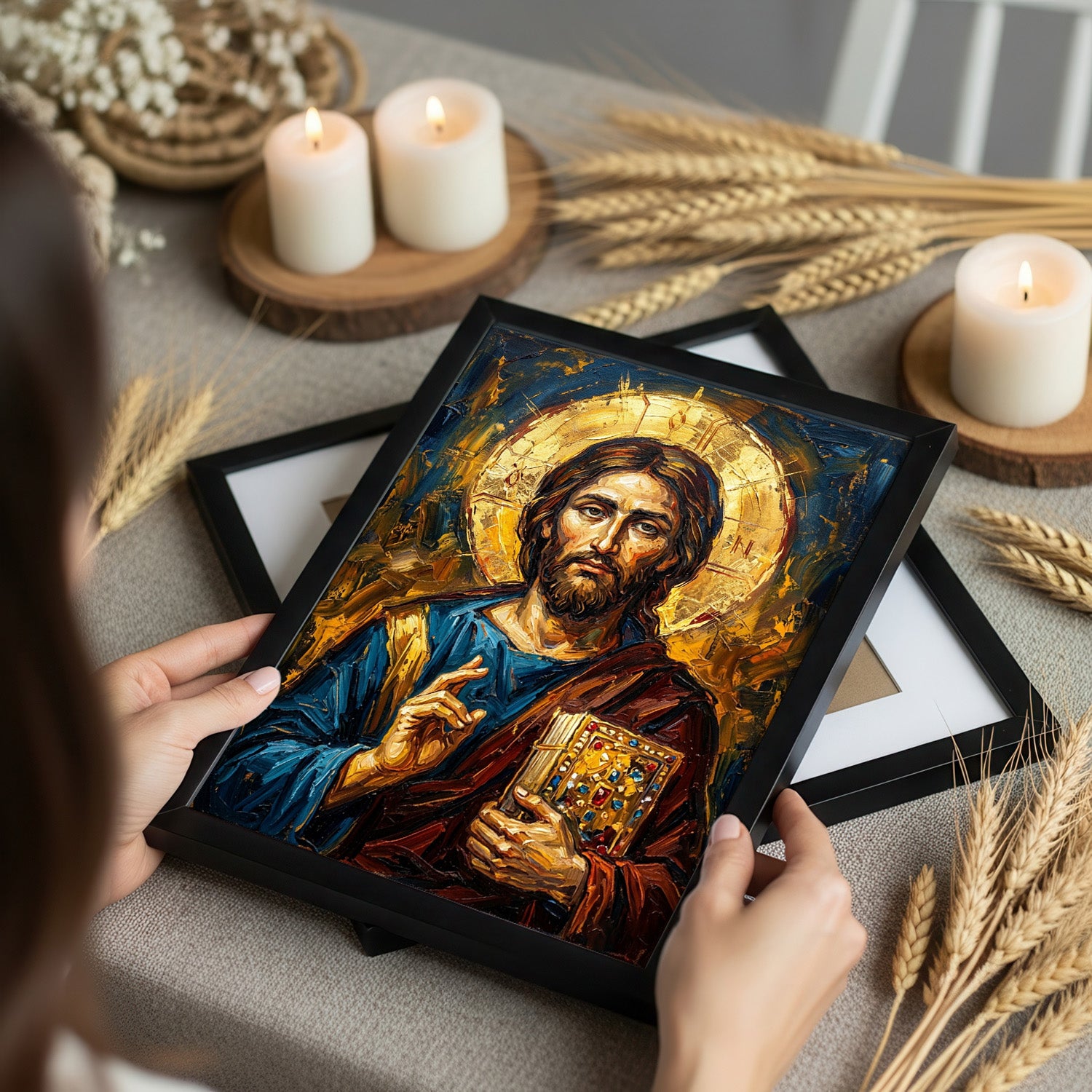Christ Pantocrator - Digital Print | High Resolution | Instant Access | Easy Download
