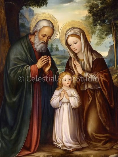 St. Joachim and Anne - Digital Print