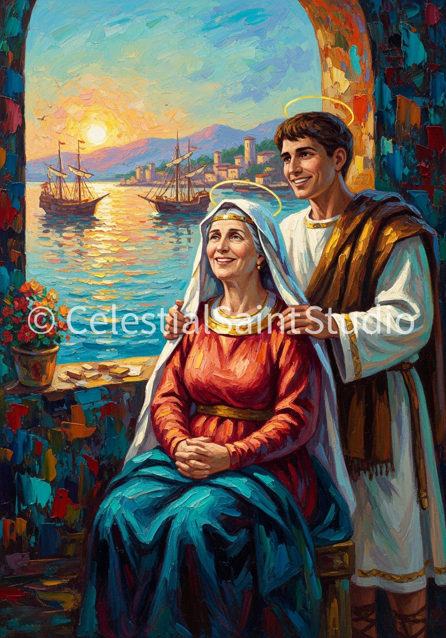 St. Monica - Digital Print