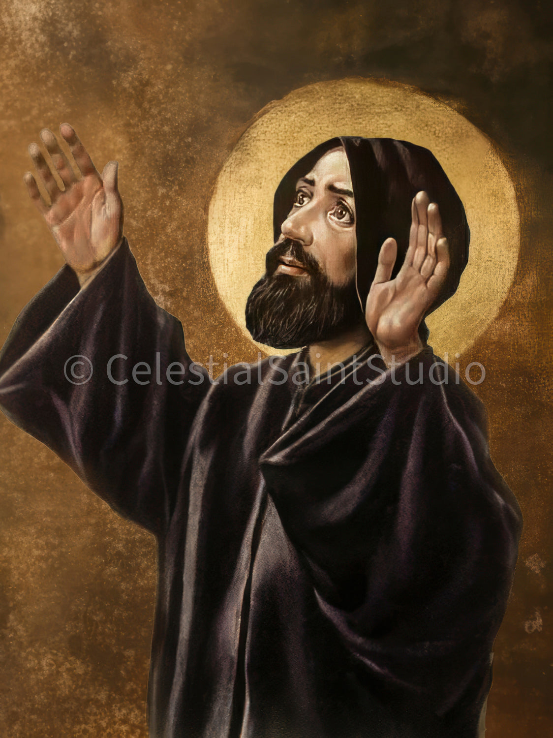 Nimatullah St. Nimatullah Printable Art – CelestialSaintStudio