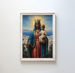Our Lady Of Africa - Digital Print | High Resolution | Instant Access | Easy Download