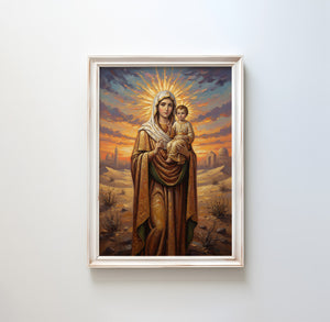 Our Lady Of Arabia - Digital Print | High Resolution | Instant Access | Easy Download