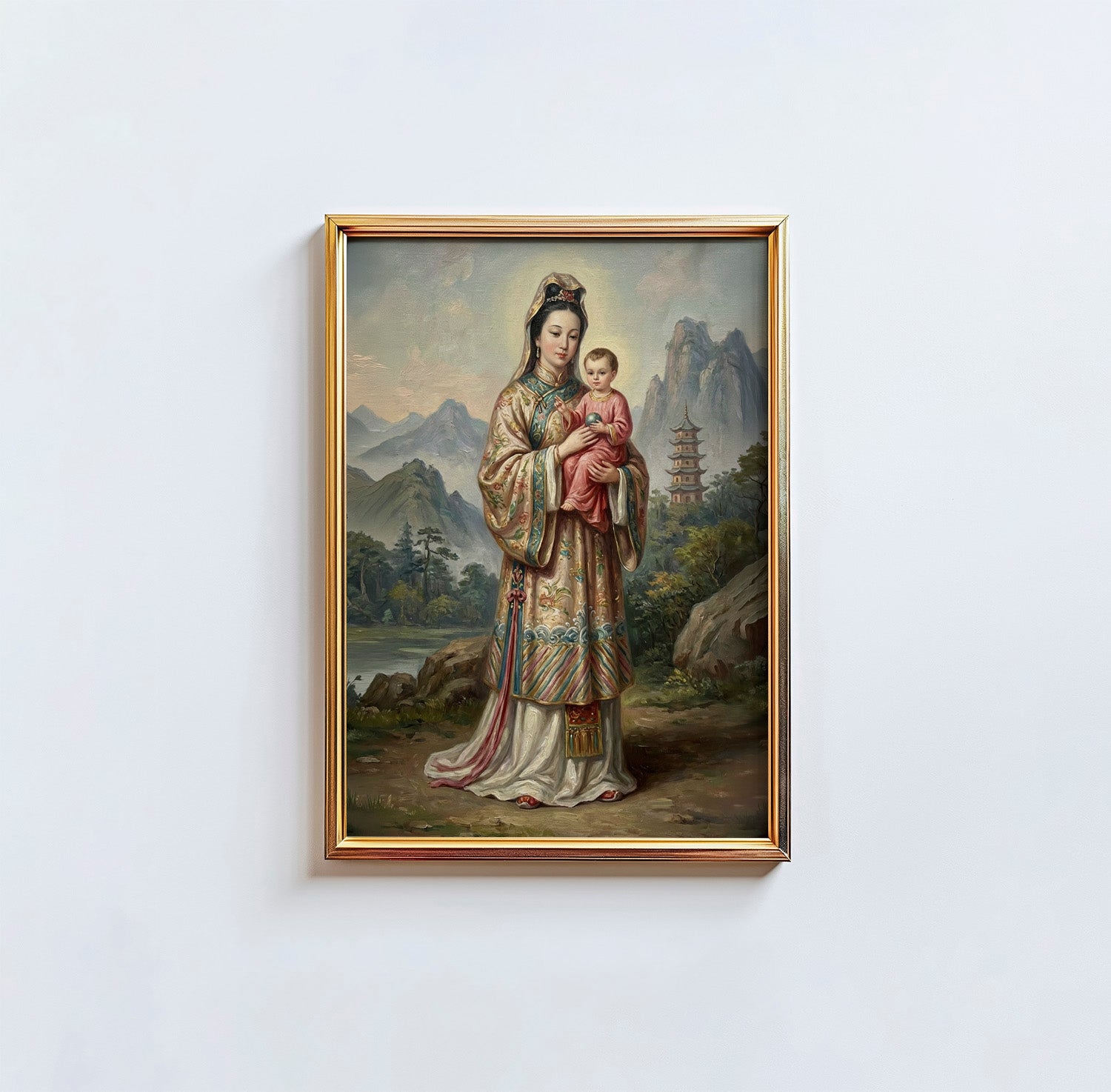 Our Lady Of China - Digital Print | High Resolution | Instant Access | Easy Download